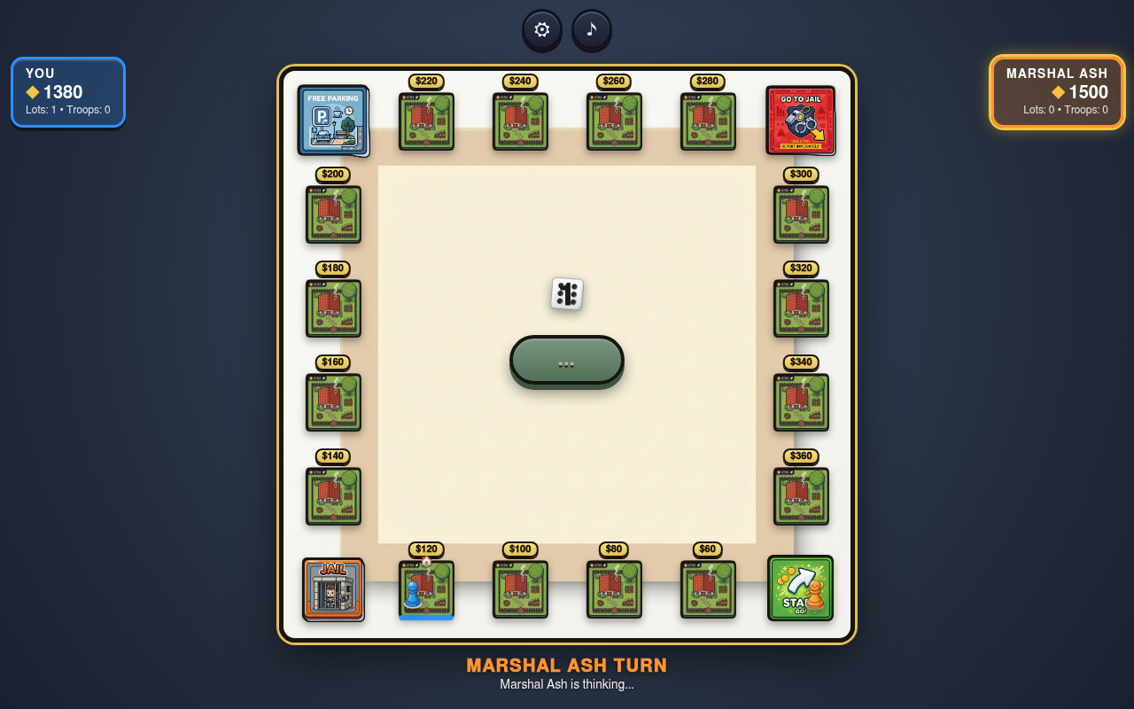 Gameplay – Zug von Marshal Ash
