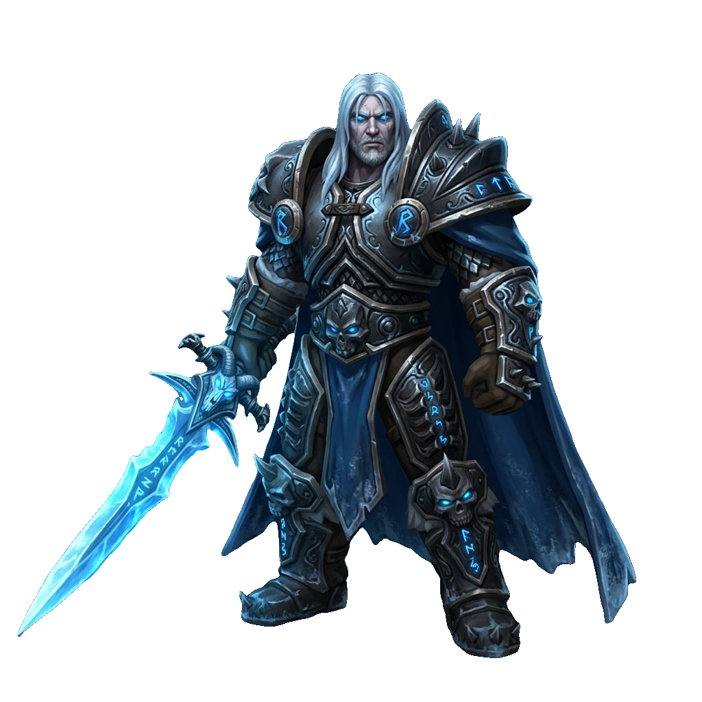 Sprite transparente de Arthas