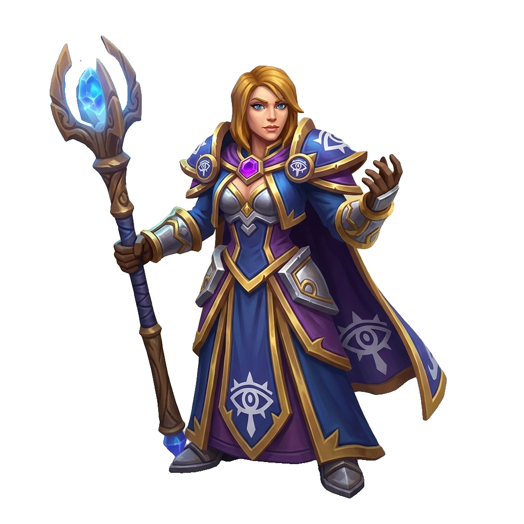 Sprite transparente de Jaina
