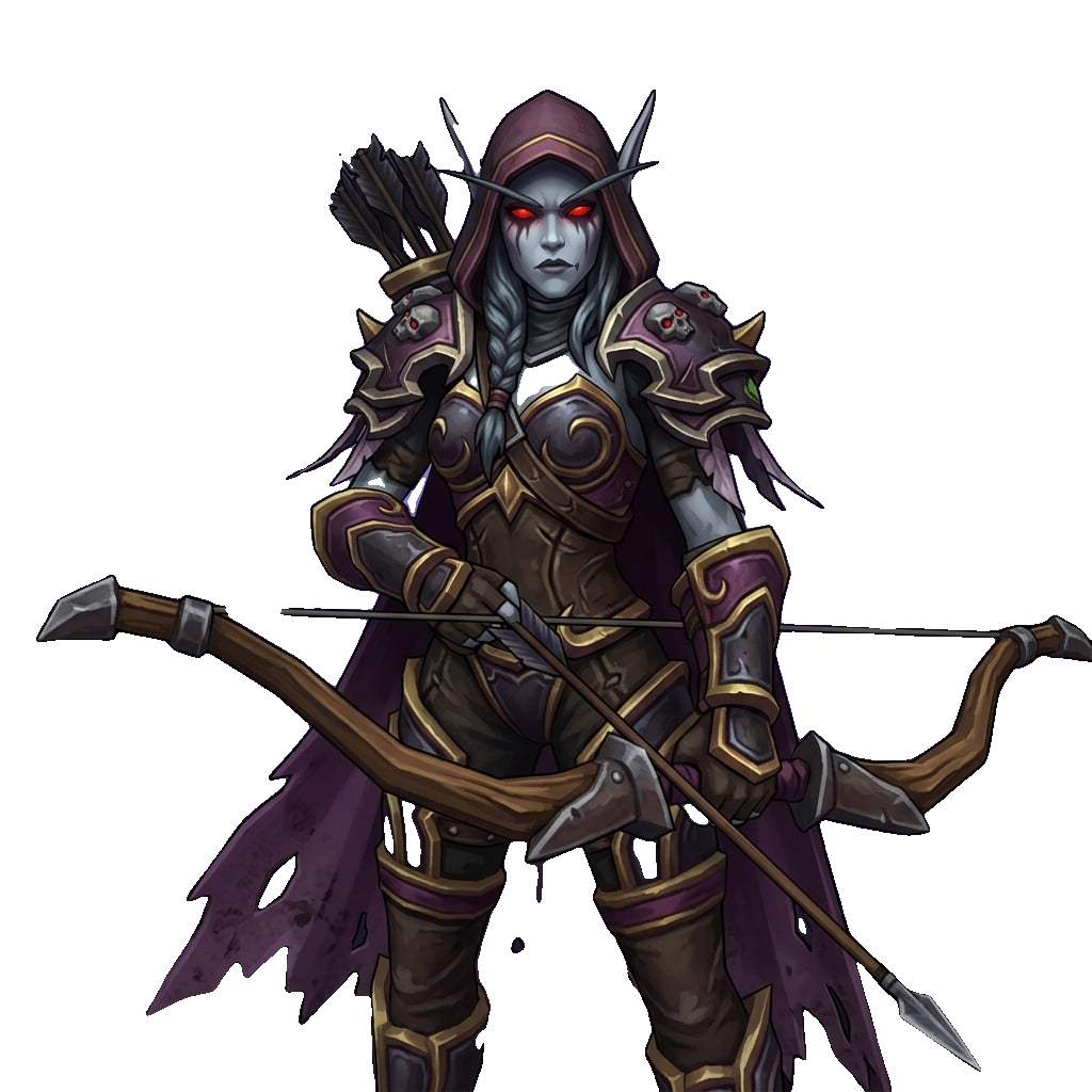 Sprite transparente de Sylvanas