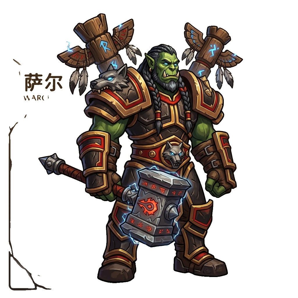 Sprite transparente de Thrall
