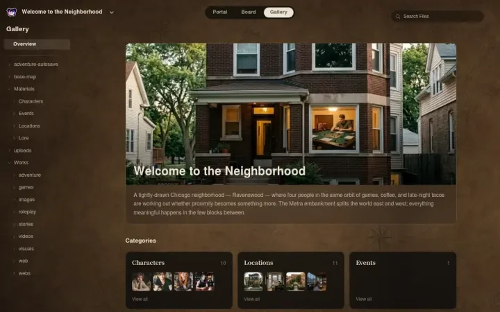 Neta Studio — Welcome to the Neighborhood world studio (Gallery view)
