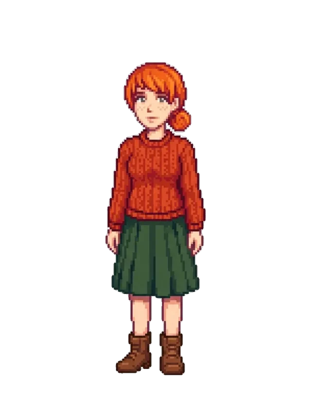 Sprite da Penny — neutro