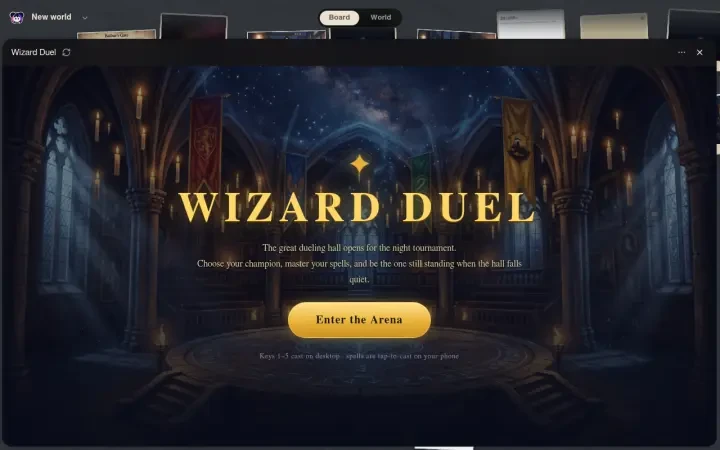 Neta Studio — das Spielwerk Wizard Duel wird geöffnet