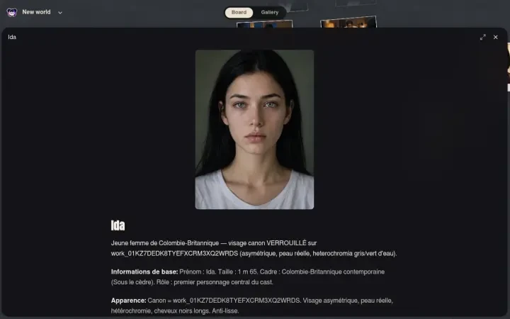 Neta Studio — Ida character detail (canon locked)