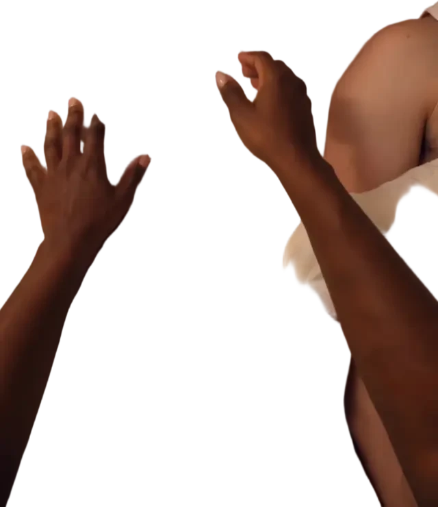 The hands — transparent sprite from the push frame