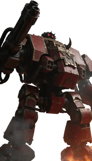 Sprite recortado transparente do Hellbrute