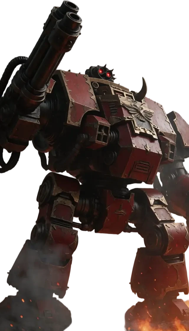 Sprite recortado transparente do Hellbrute
