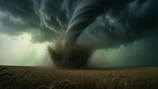 Video frame 0:06 — the storm builds