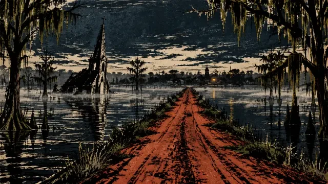 Sunken Elm · Aufnahme 1: Stadtrand — Neta Studio KI-Video