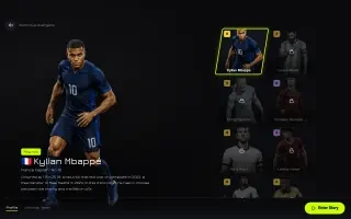 Gameplay — World Cup Avengers roster / title screen