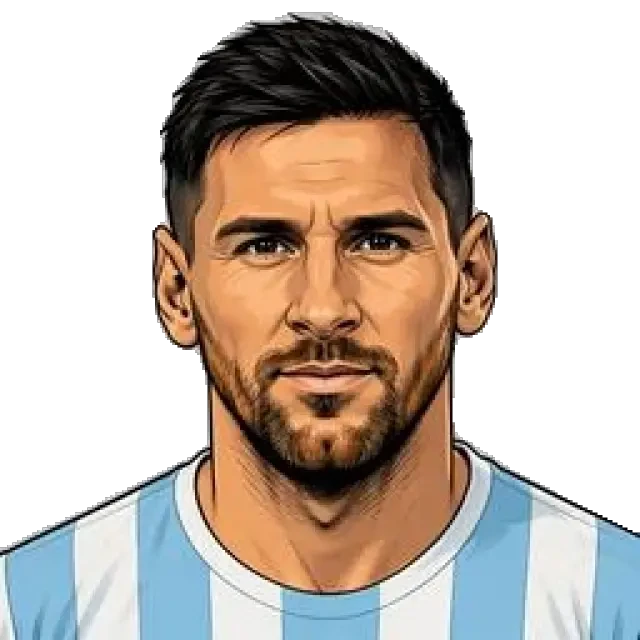 Lionel Messi sprite — the old rival