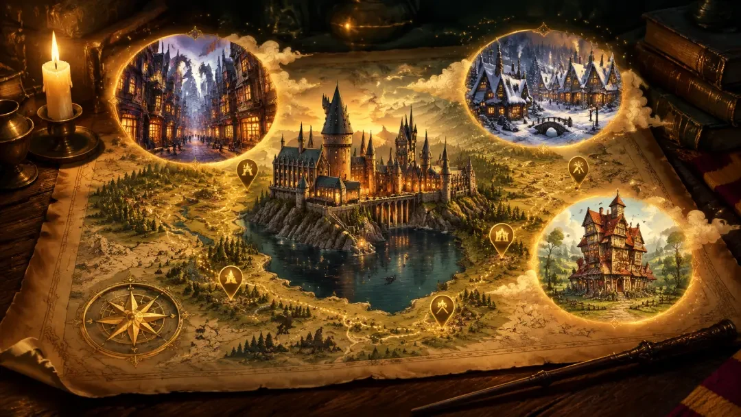 World Map Experience Tool — Interactive Atlas of Magical Britain