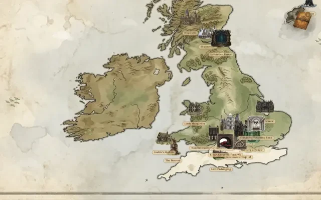 Live app — the full parchment atlas of magical Britain