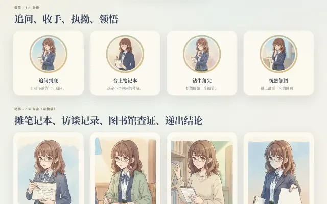 线上检阅页面 — 锁脸表情表