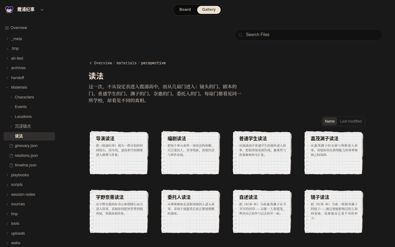 Neta Studio——霞浦紀事視角卡