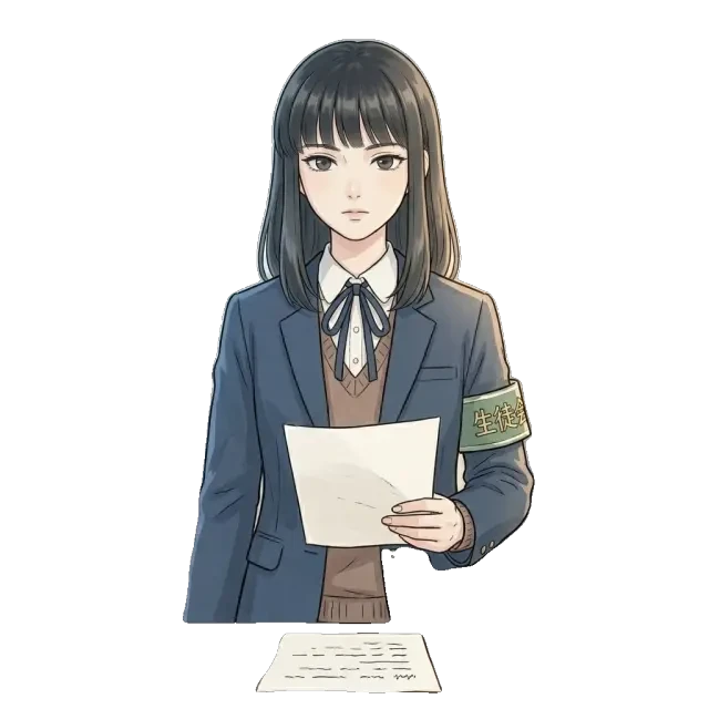 Sprite — 嘉茂渊子 会长致辞 (transparent cut-out)