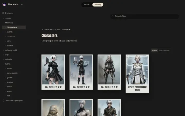 Neta Studio — Characters material collection