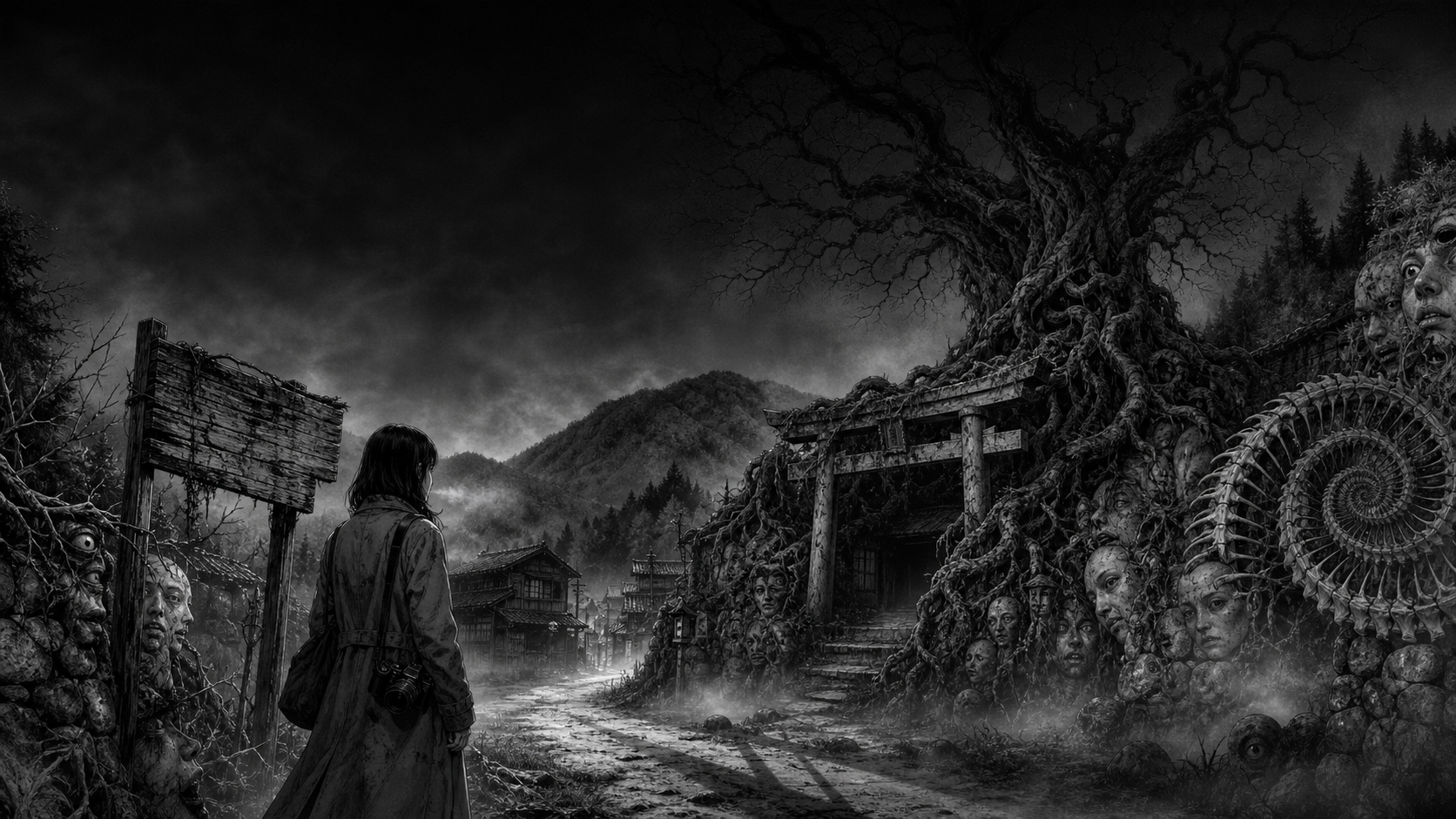 渊村纪事 (Yuan Village Chronicles) — Un AVG d'horreur interactif