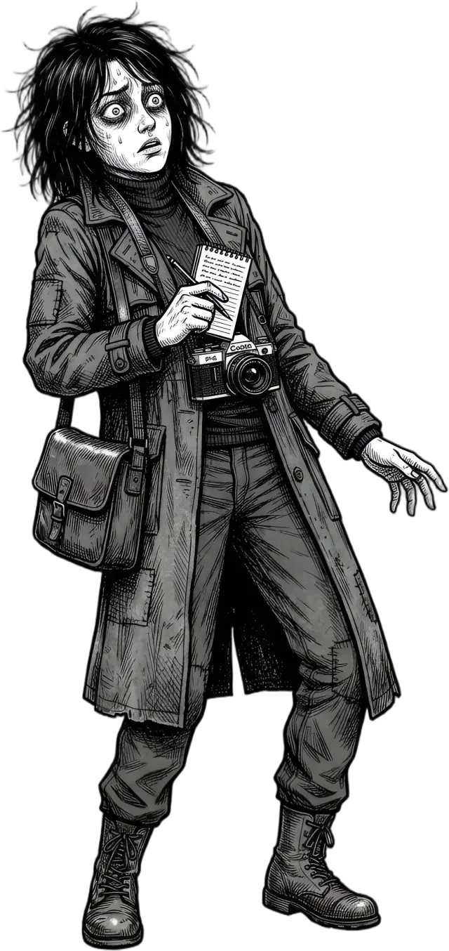 Sprite du protagoniste — horreur
