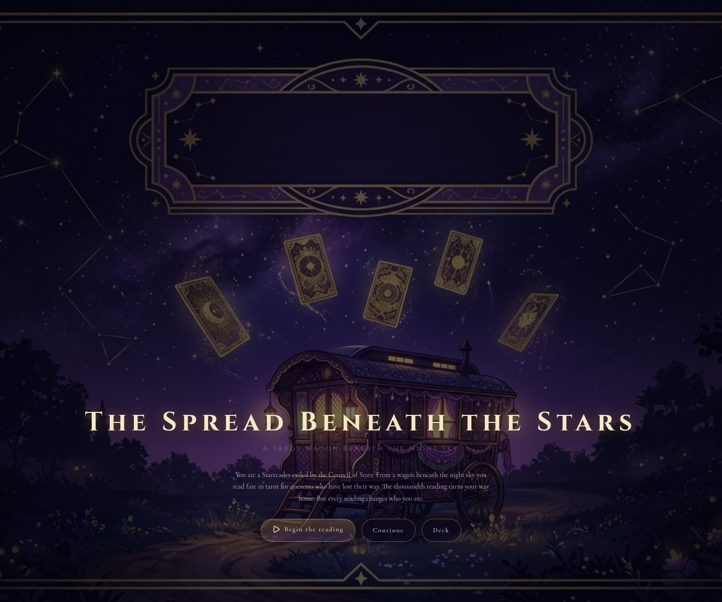 The Spread Beneath the Stars