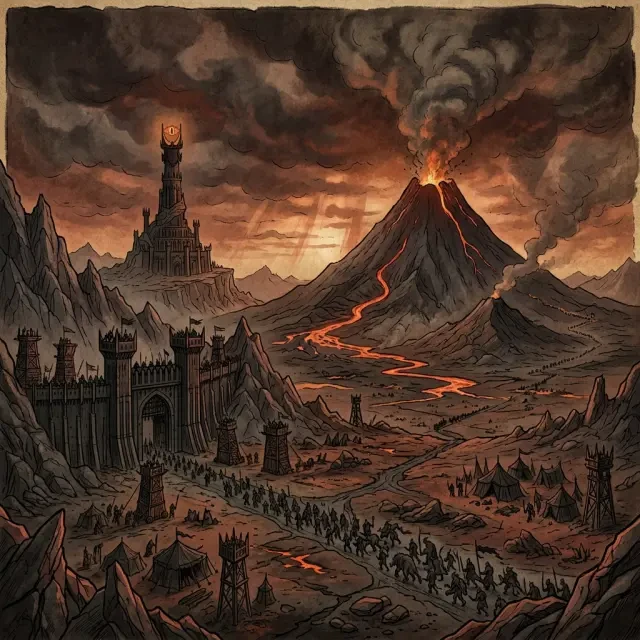 Mordor — scene background
