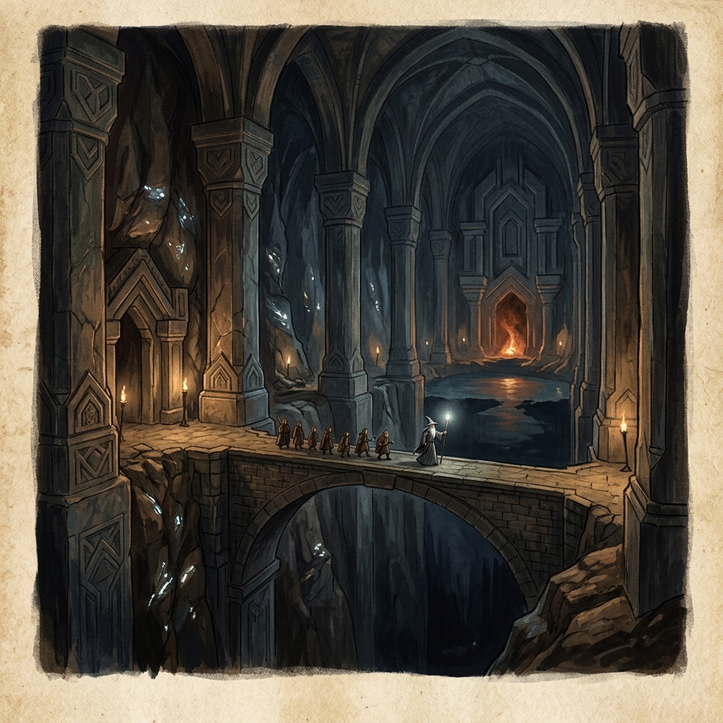Moria: fondo de escena