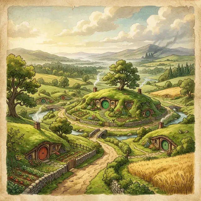 The Shire — scene background