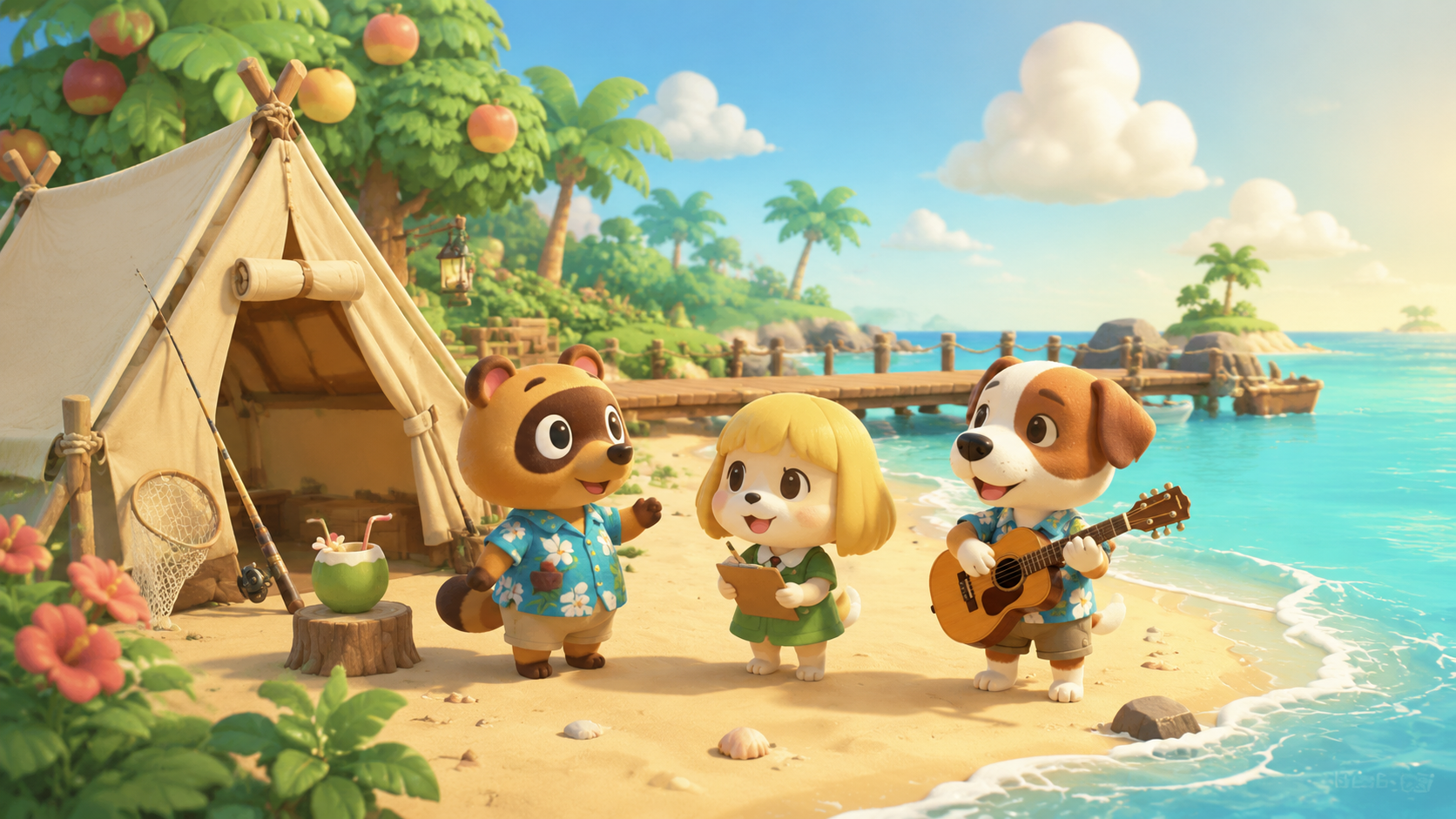 Animal Crossing — Island Life: una novela visual acogedora de vida isleña