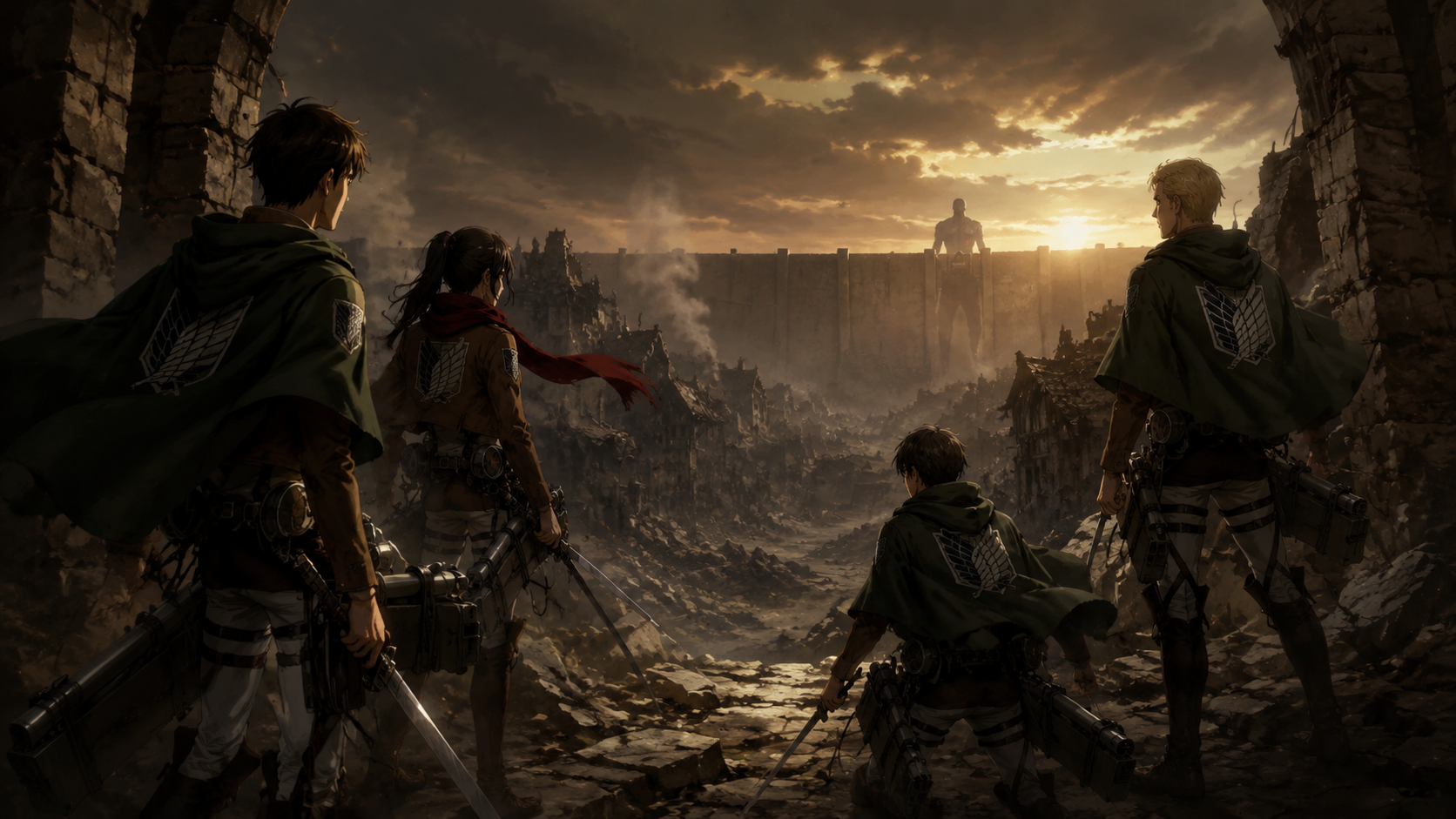 Attack on Titan: The Basement Truth — A Dark Fantasy Field AVG