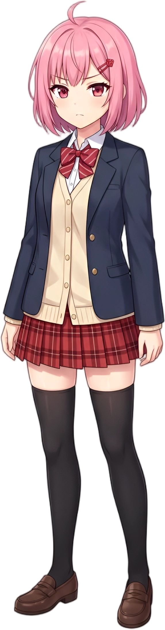 Natsuki neutral sprite