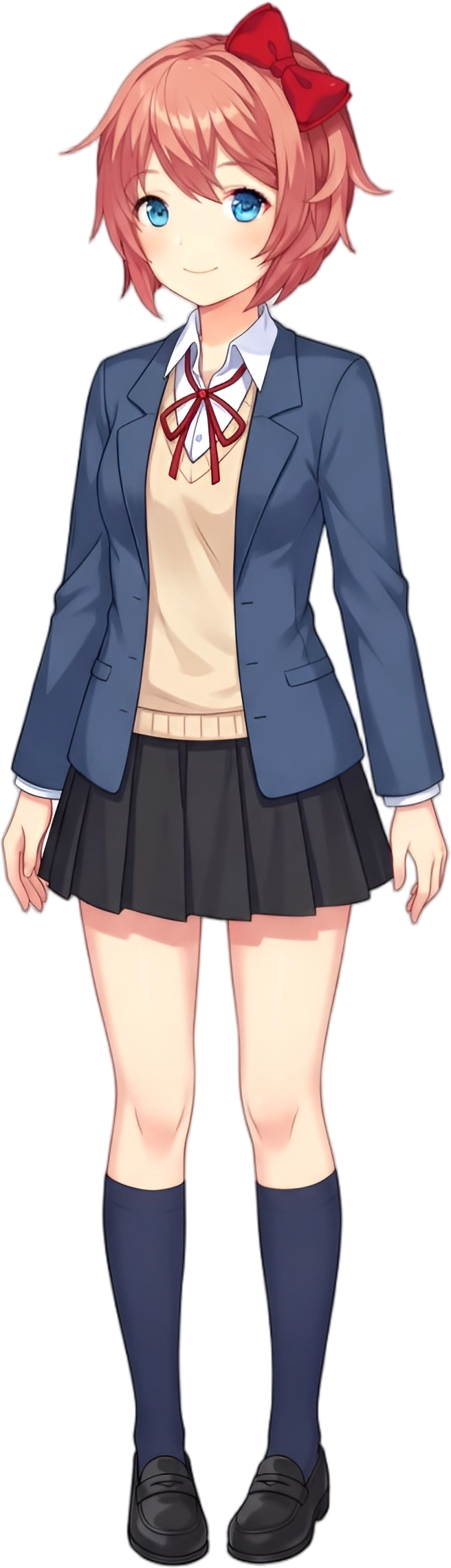 Sayori neutral sprite