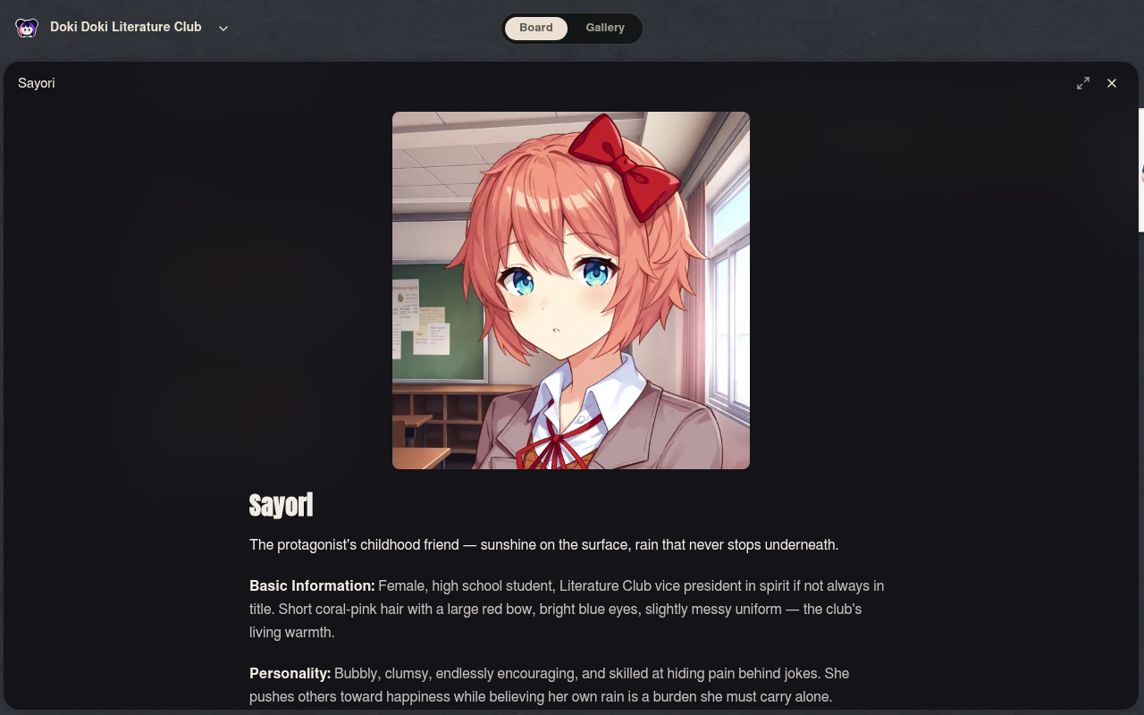 Neta Studio — Sayori character view