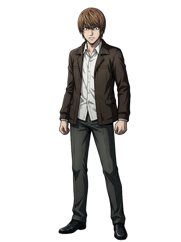 Light Yagami shock sprite