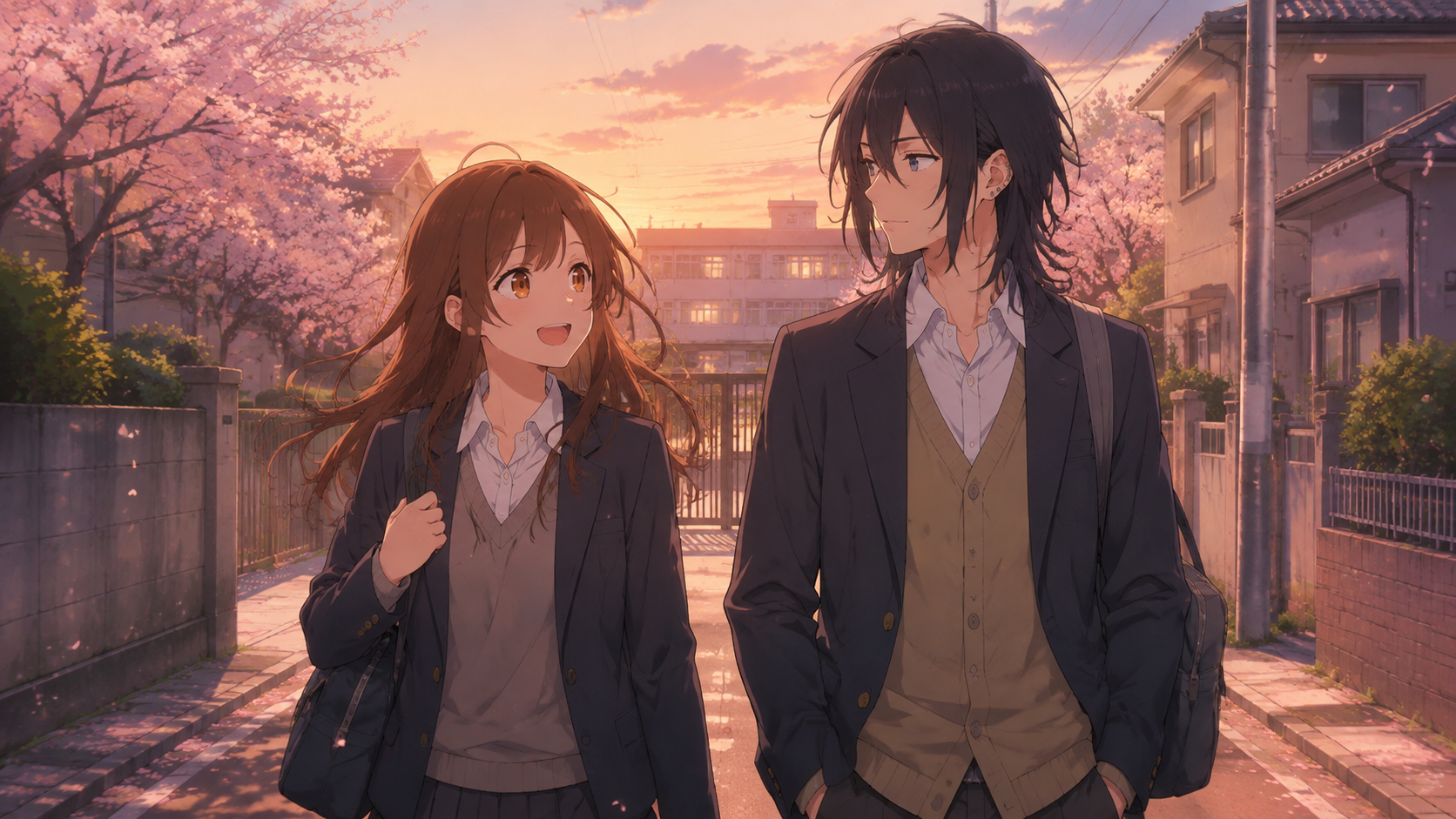 Horimiya：隐藏的自己与日常恋情——最后钟声背后的世界