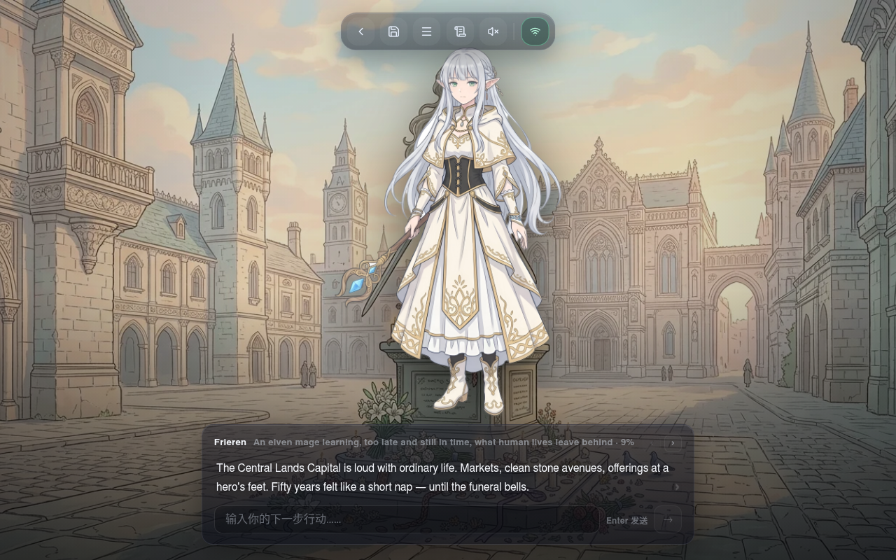 Gameplay — Frieren at the capital