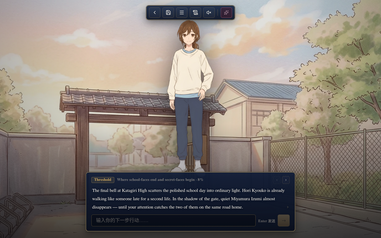 Gameplay — Schwelle nach der Schule