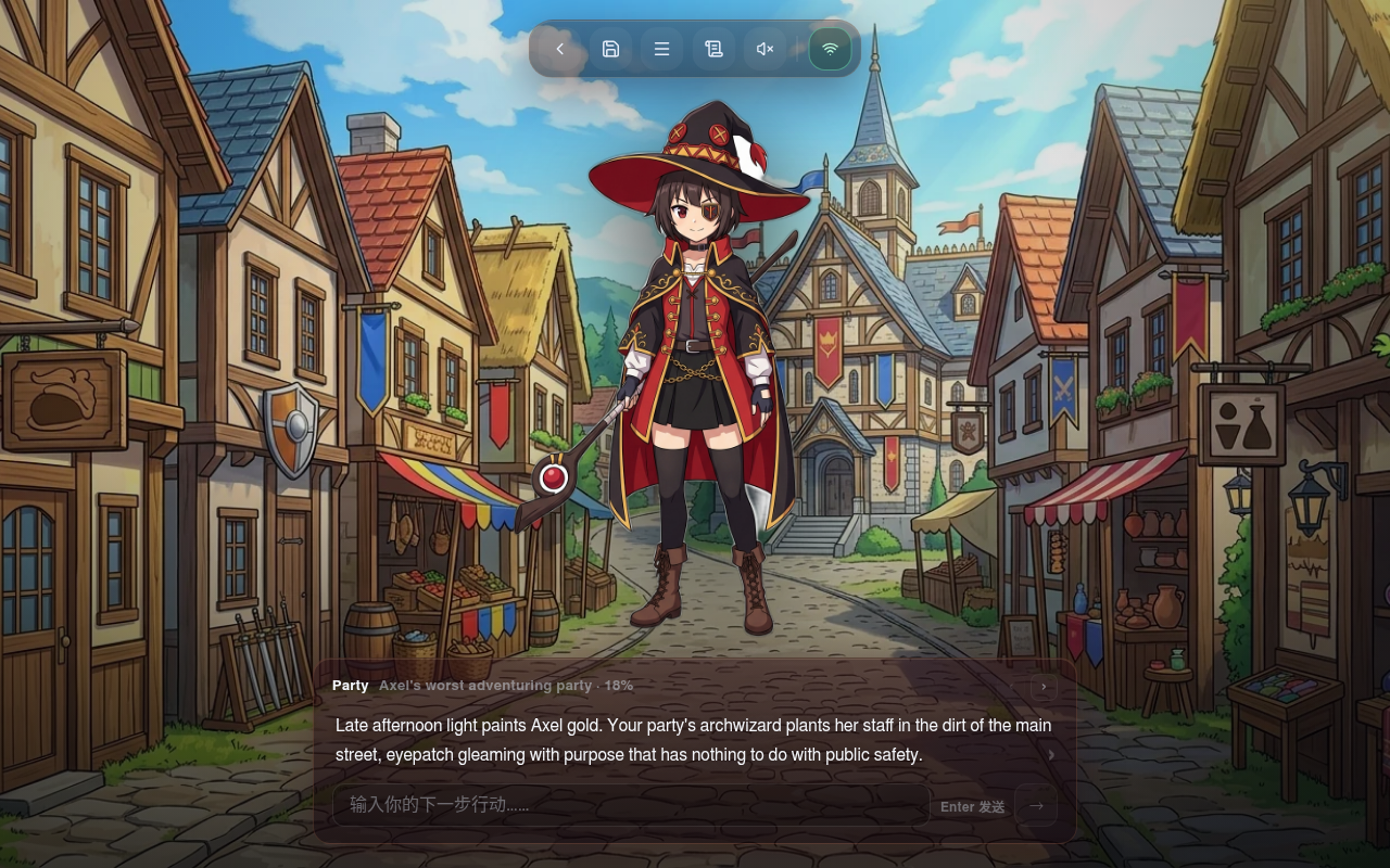 Megumin’s Daily Explosion — gameplay