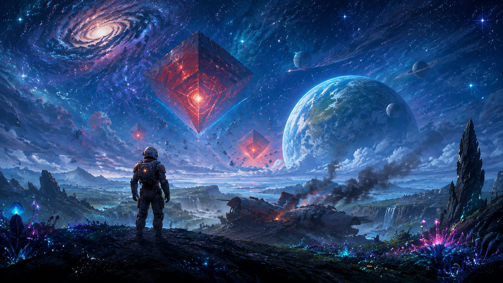 nomanssky: A Limitless Procedural Universe as an Interactive World