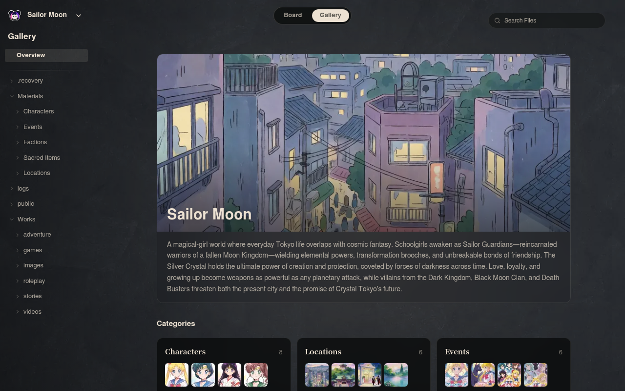 Neta Studio — Sailor Moon Simulator gallery view