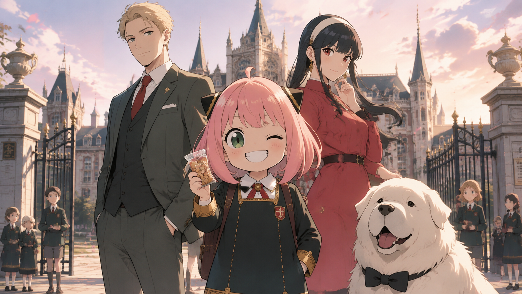 Anya's First Day — Spy x Family Simulator Interactive Fan Game