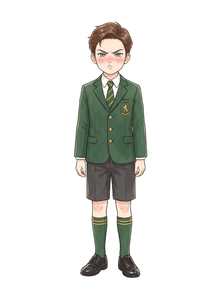 Damian Desmond annoyed sprite