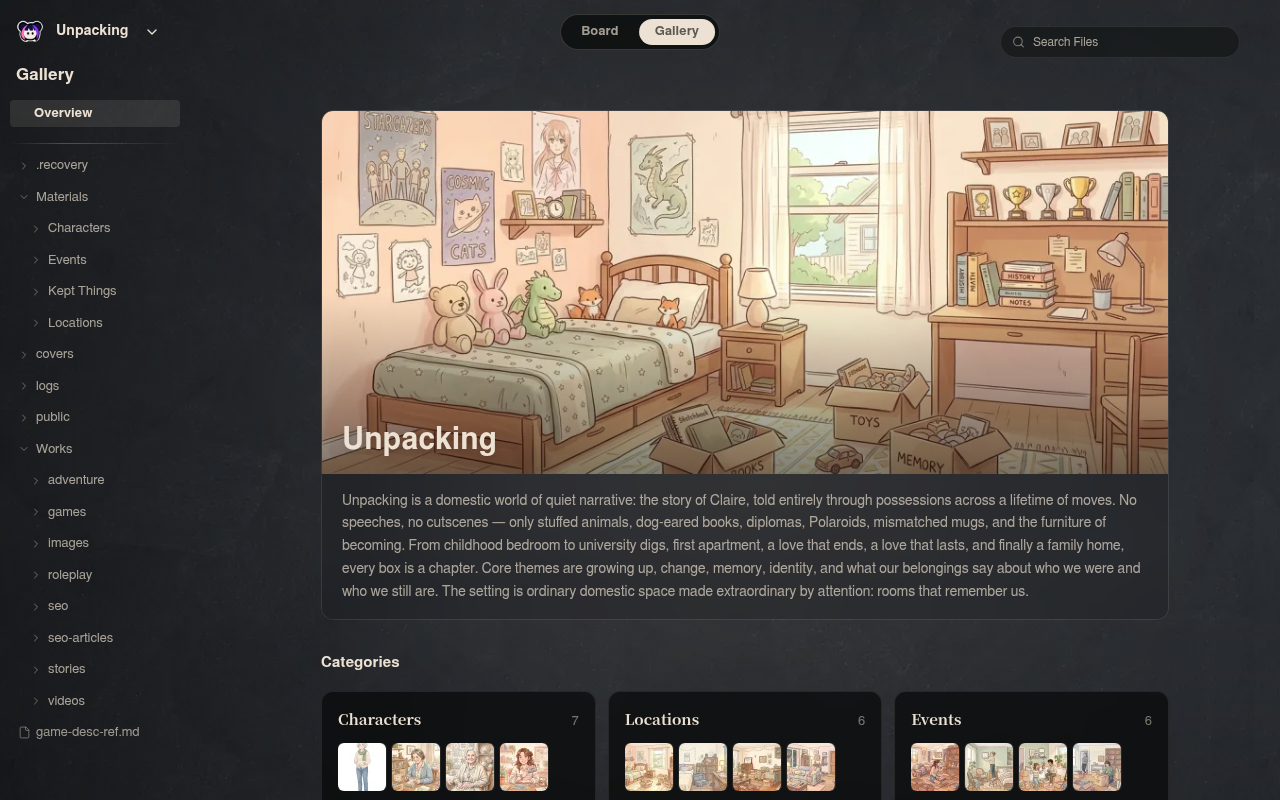 Neta Studio Interface — Gallery
