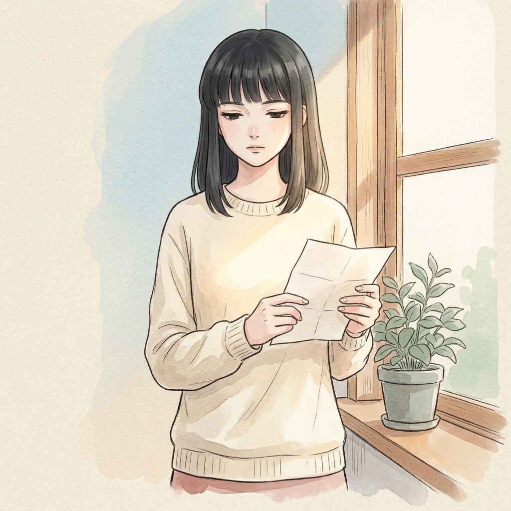 私服读信