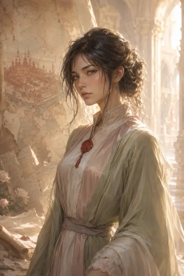 Blood-Oath Relations web work — Hu Hui portrait