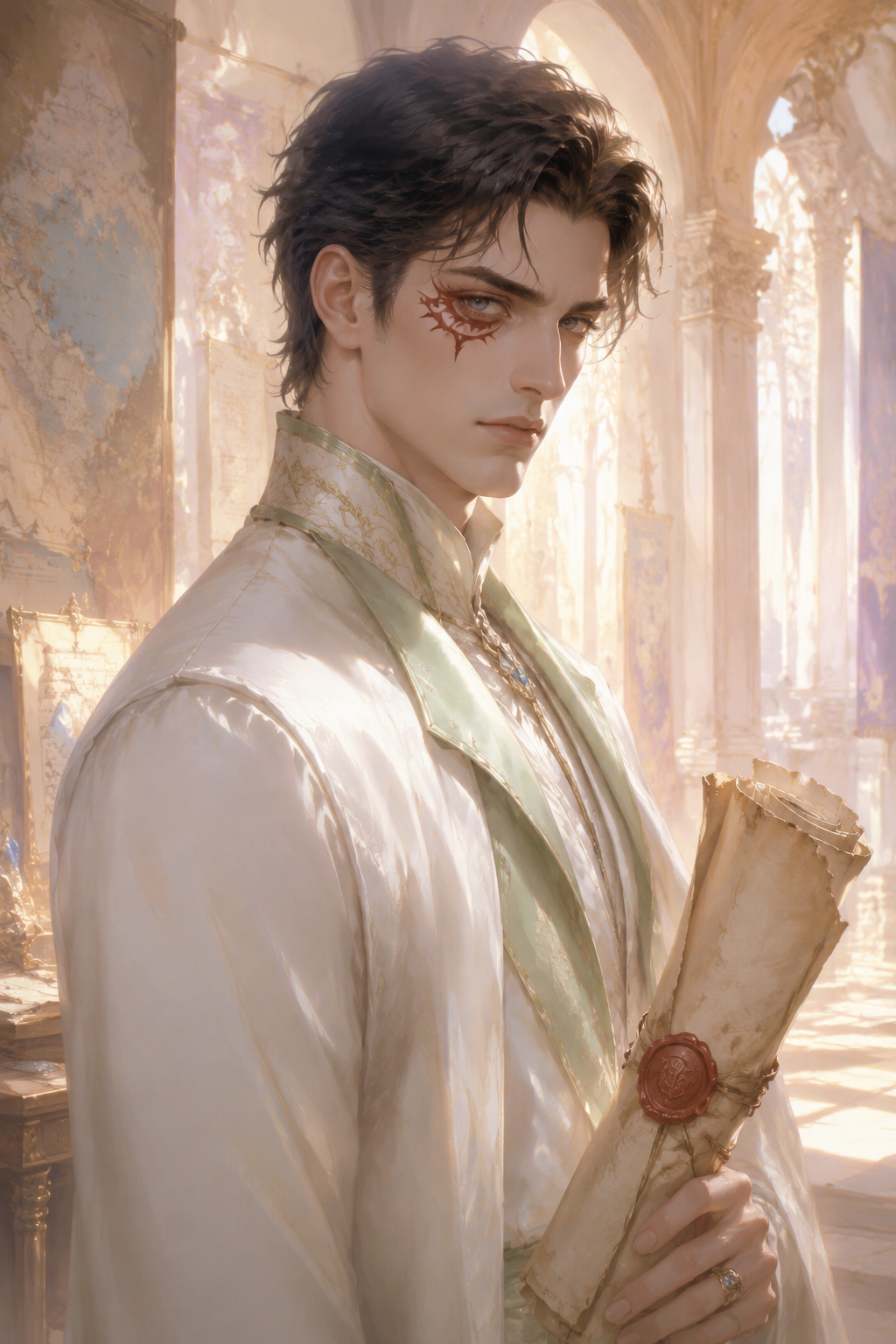 Obra web Blood Oath: Relations — retrato de Kane