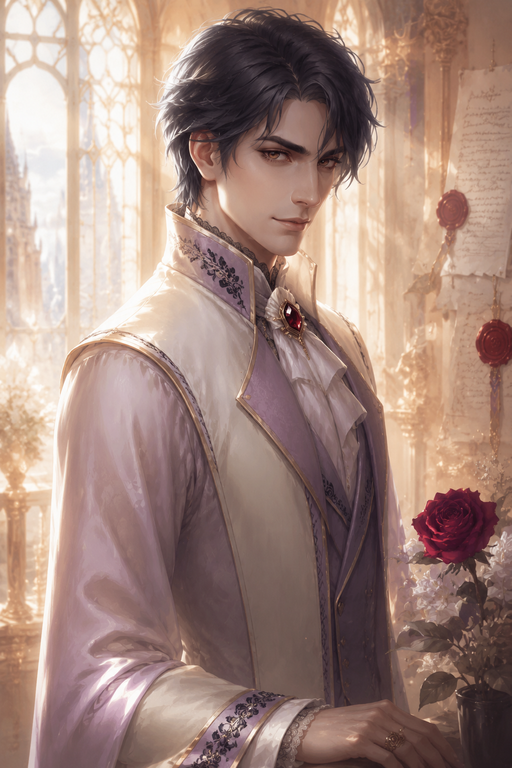 Obra web Blood Oath: Relations — retrato de Vilorian