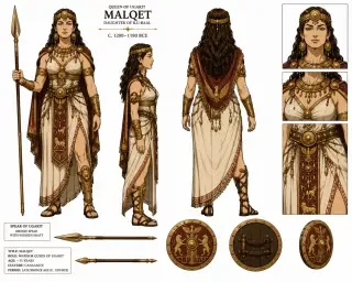 世界参考——Ugarit 女王 Malqet