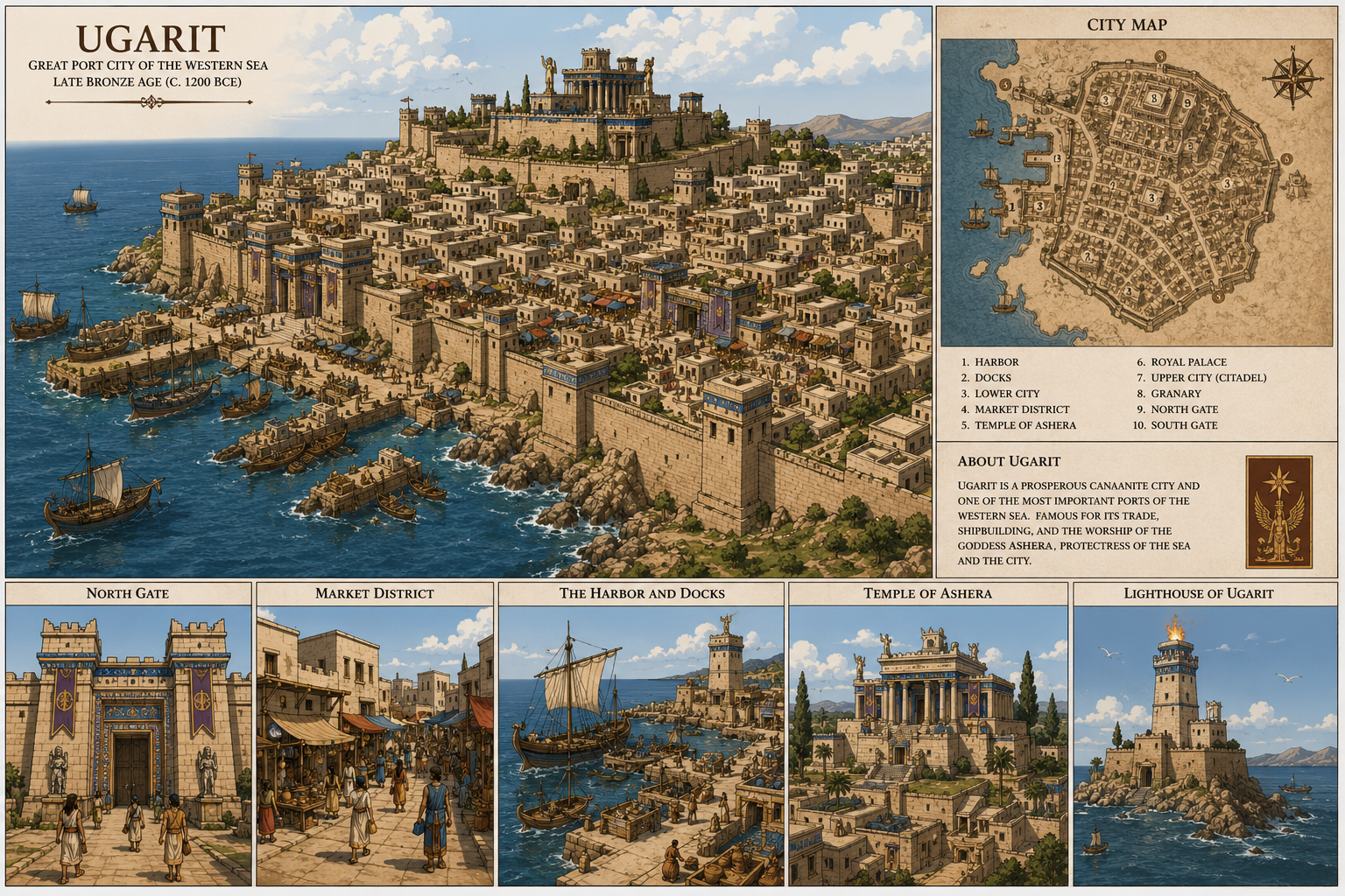 Welt-Referenz — die Stadt Ugarit