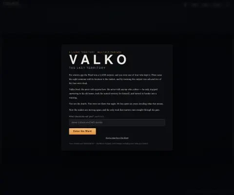 Valko: The Last Territory